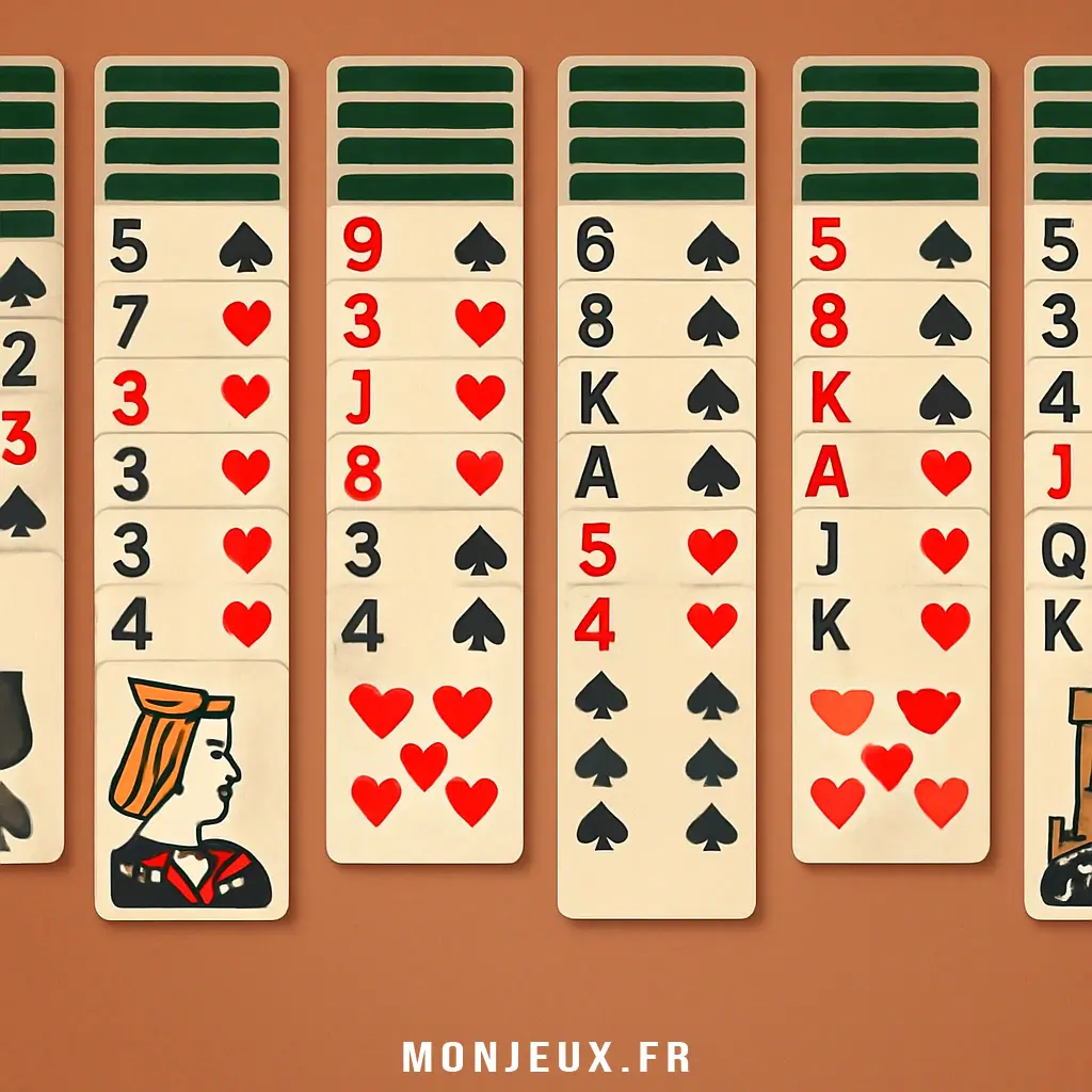 Spider Solitaire 2 Suits