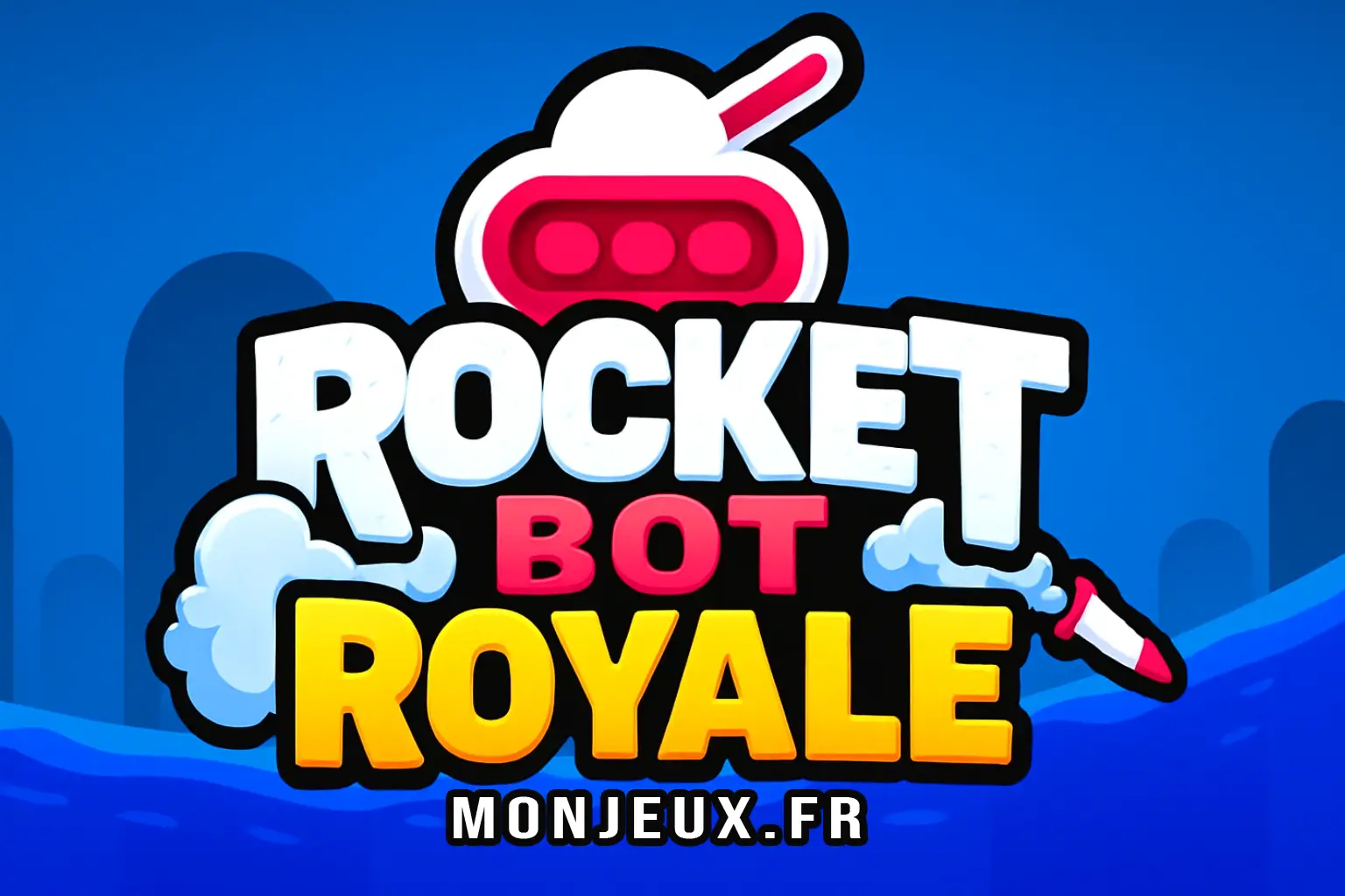 Rocket Bot Royale game screenshot